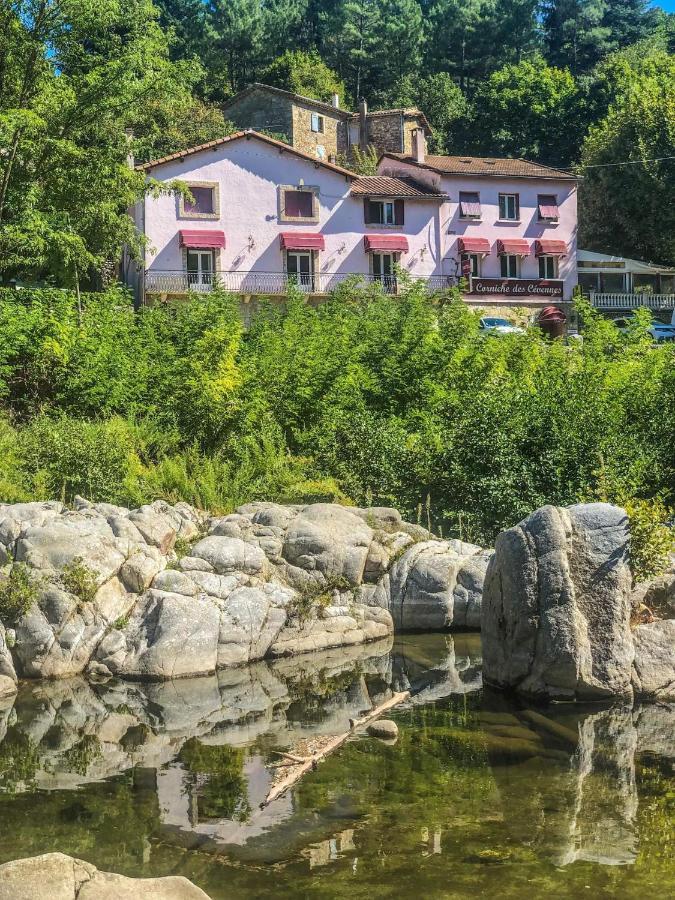 Logis Hotel Restaurant La Corniche Des Cevennes Saint-Jean-du-Gard Buitenkant foto